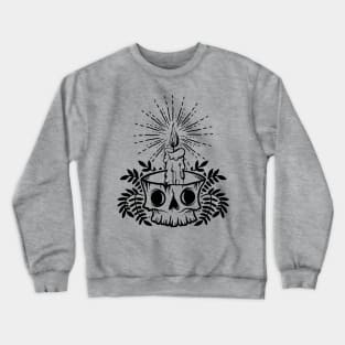 Skull Candleholder Crewneck Sweatshirt